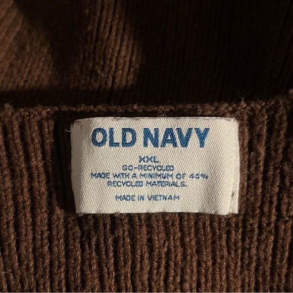 Old Navy Women’s V-neck Tank Top Ribbed Plus Size Sweater - Picture 3 of 4